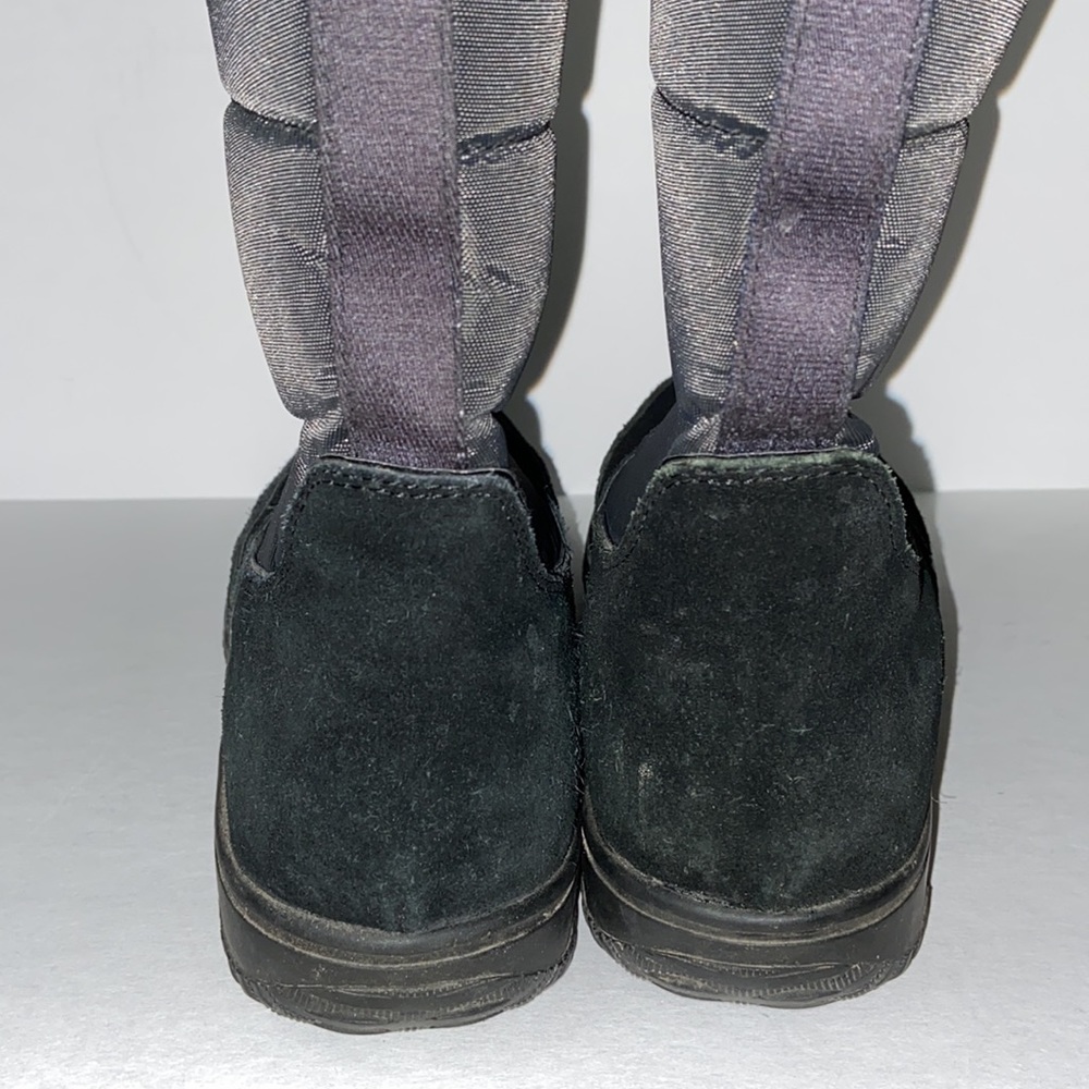 Women’s COACH Sherman Suede/Nylon Winter Boots Black Size 8B US, Black and Gray - Picture 9 of 11